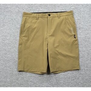 Titleist Tan Flat Front Men's Shorts